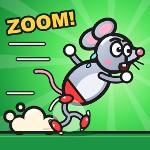 Cartoon run take off