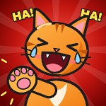 Cat laughing at you
