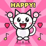 Happy happy happy cat
