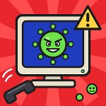 Hello your computer has virus