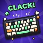 keyboard clackin