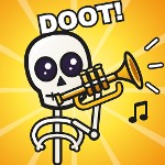 skull trumpet