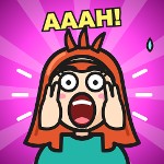 woman screaming